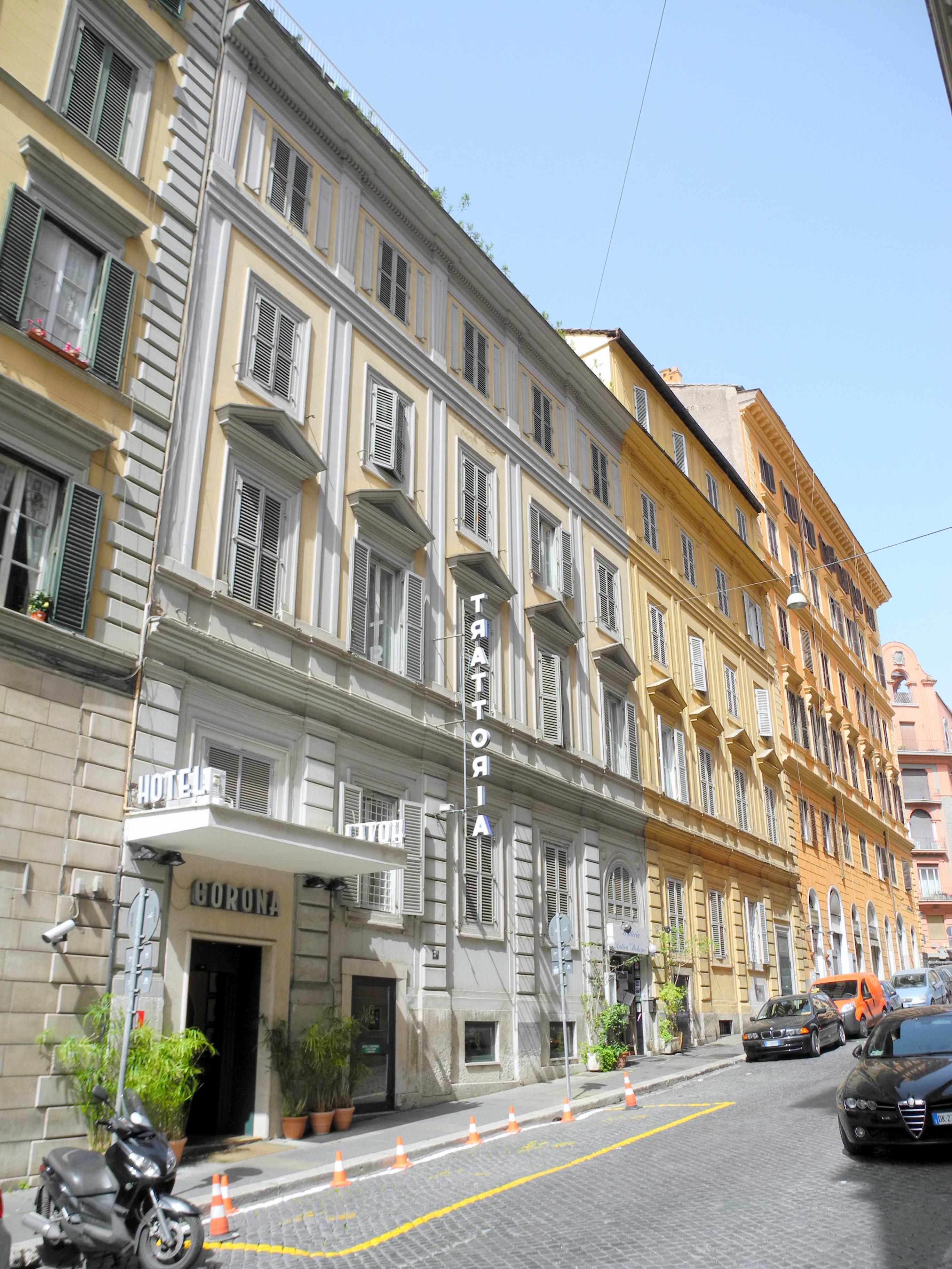Hotel Corona Roma Esterno foto