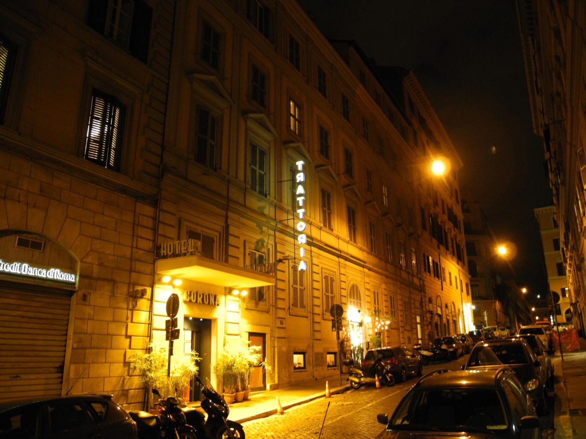 Hotel Corona Roma Esterno foto