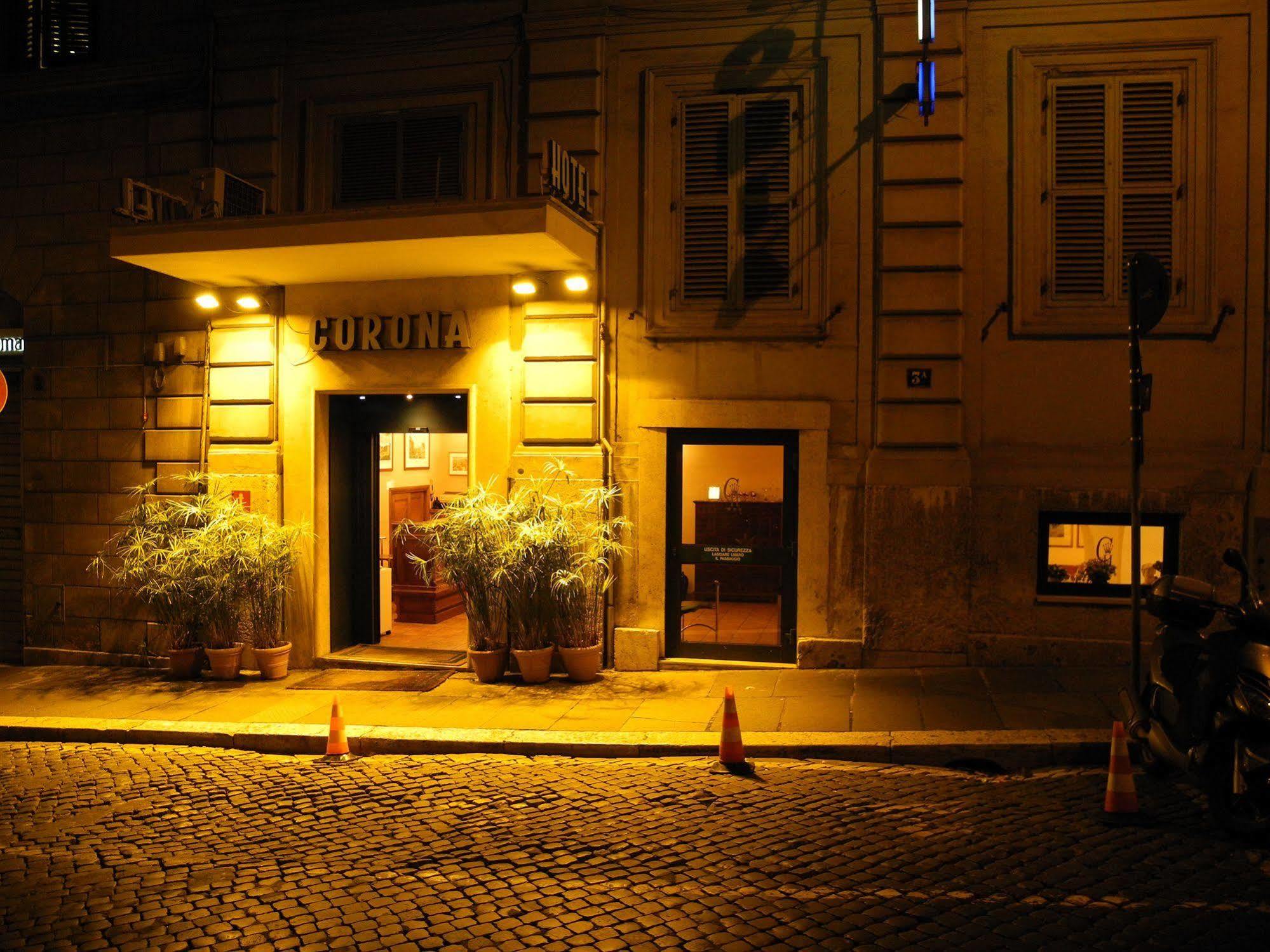 Hotel Corona Roma Esterno foto