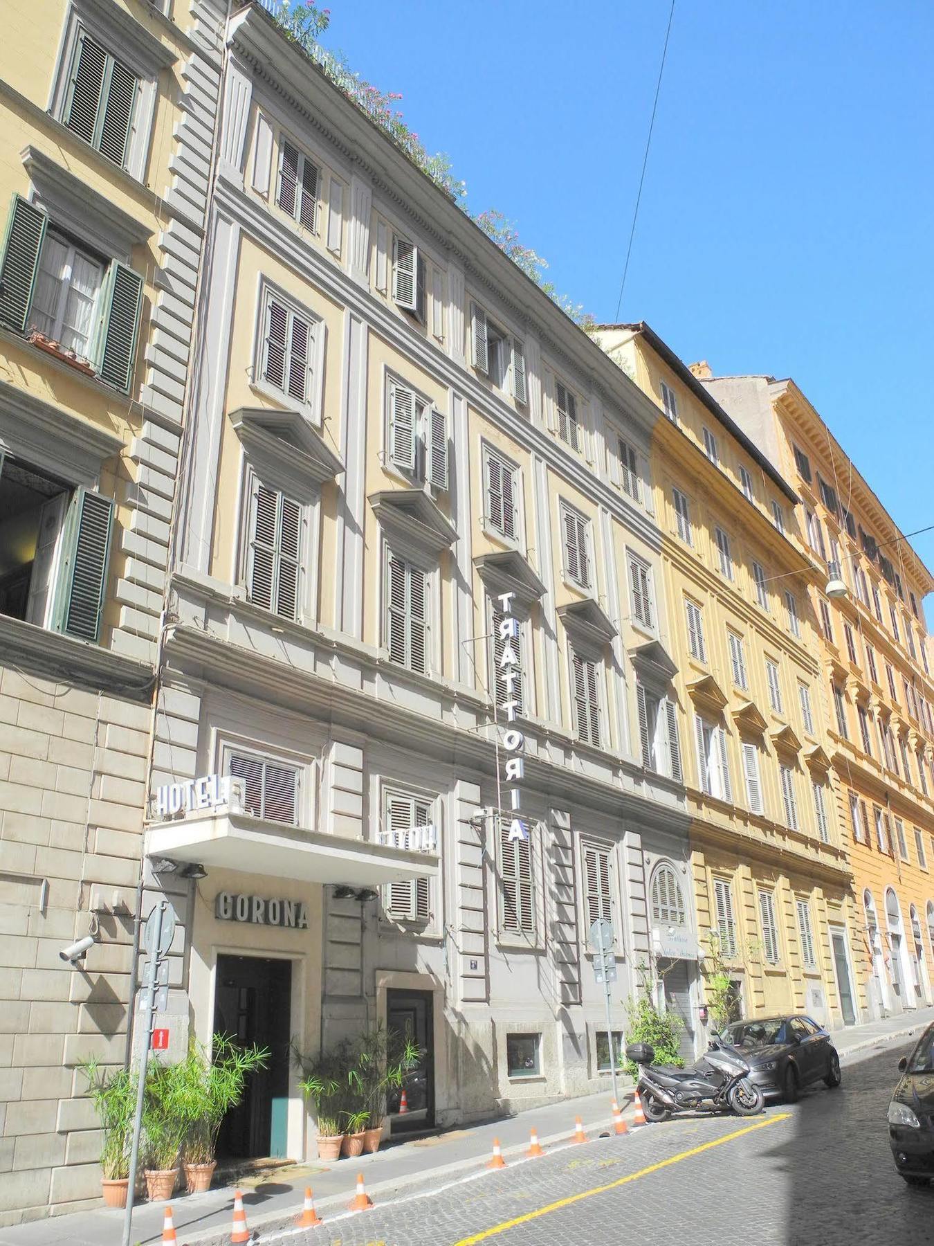 Hotel Corona Roma Esterno foto